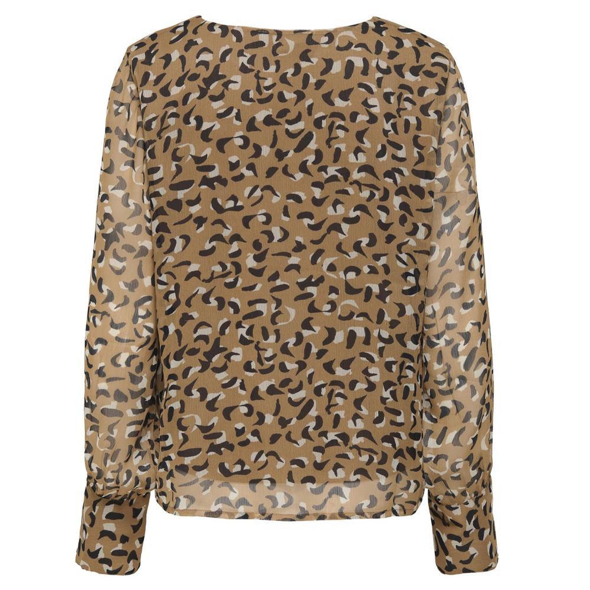Voir la diapositive 2 : Only Blouse Marron Femme Only Tasha Otl