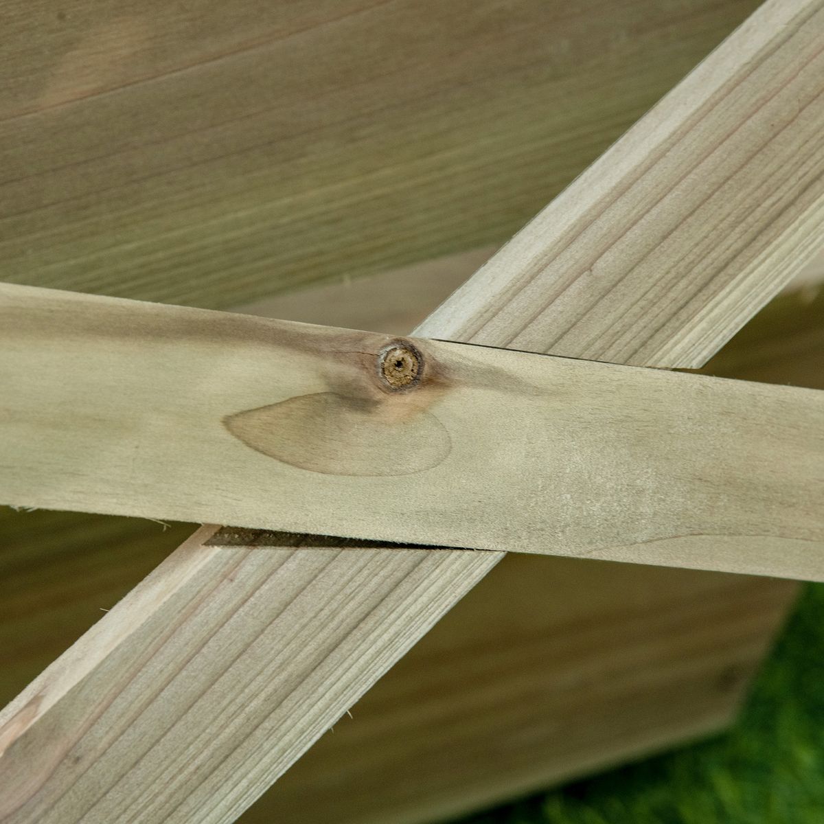 OUTSUNNY Jardinière sur pieds carré potager 3 étages dim. 71L x 61l x 77H cm inserts d'irrigation feutre de drainage bois sapin autoclave