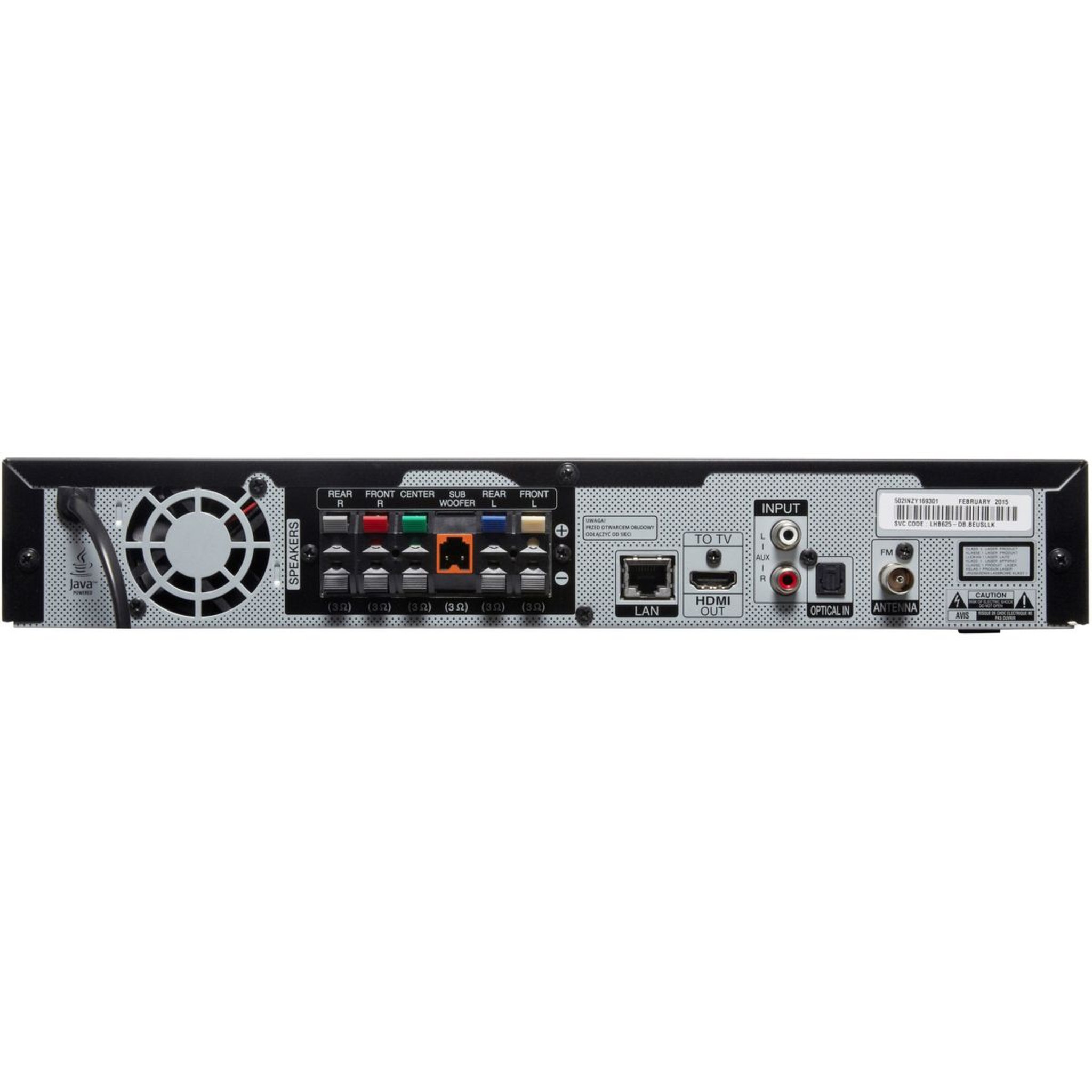 Voir la diapositive 2 : LG Home Cinema 5.1 LHB625M