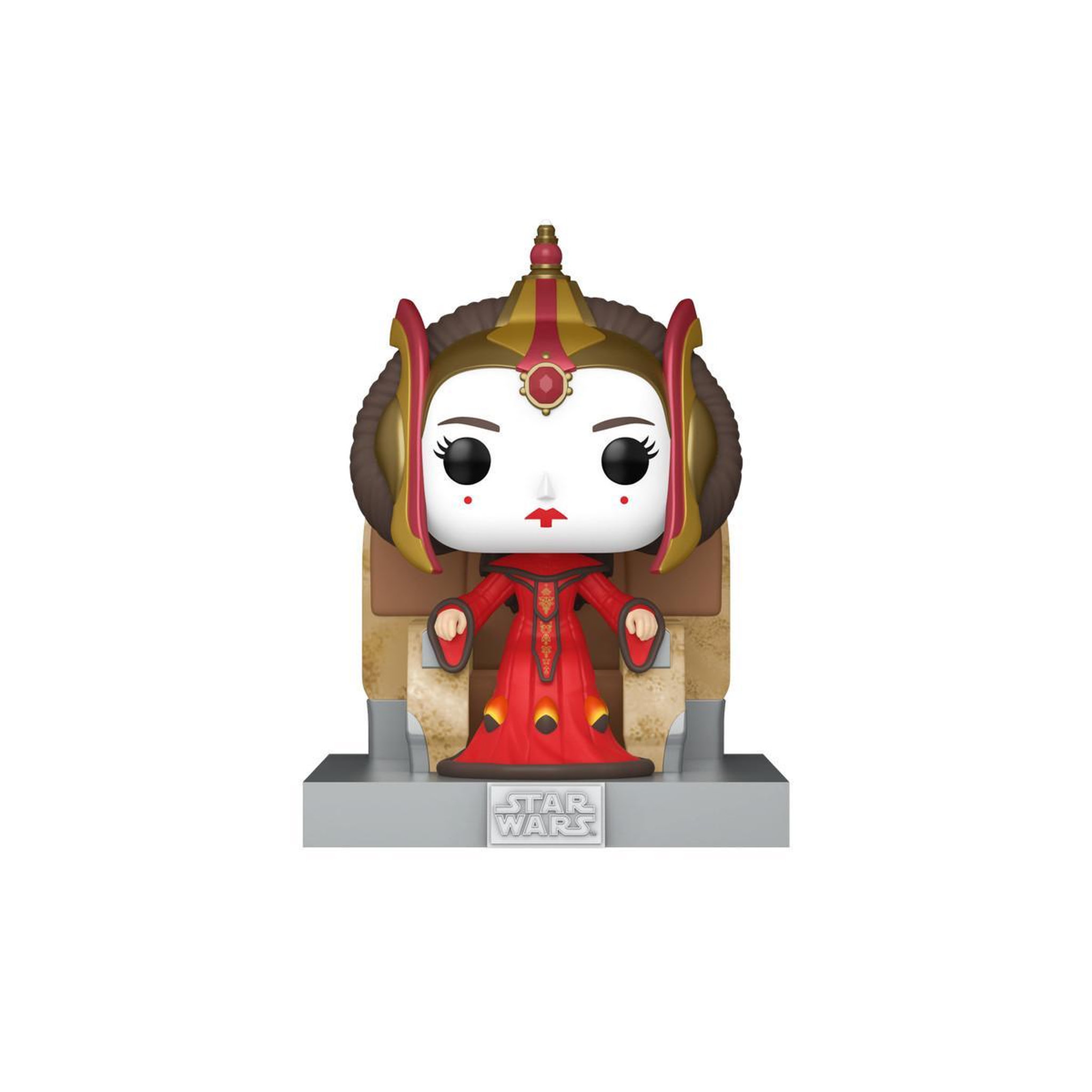 Voir la diapositive 2 : Funko Figurine Funko Pop Deluxe Star Wars Queen Amidala on the Throne