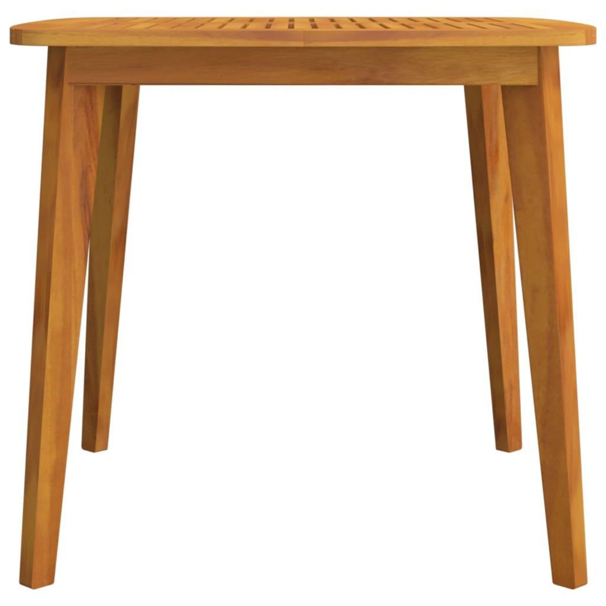 VIDAXL Table de jardin 85x85x75 cm Bois d'acacia solide