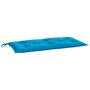 Voir la diapositive 2 : VIDAXL Coussin de banc de jardin bleu clair 100x50x7 cm tissu oxford