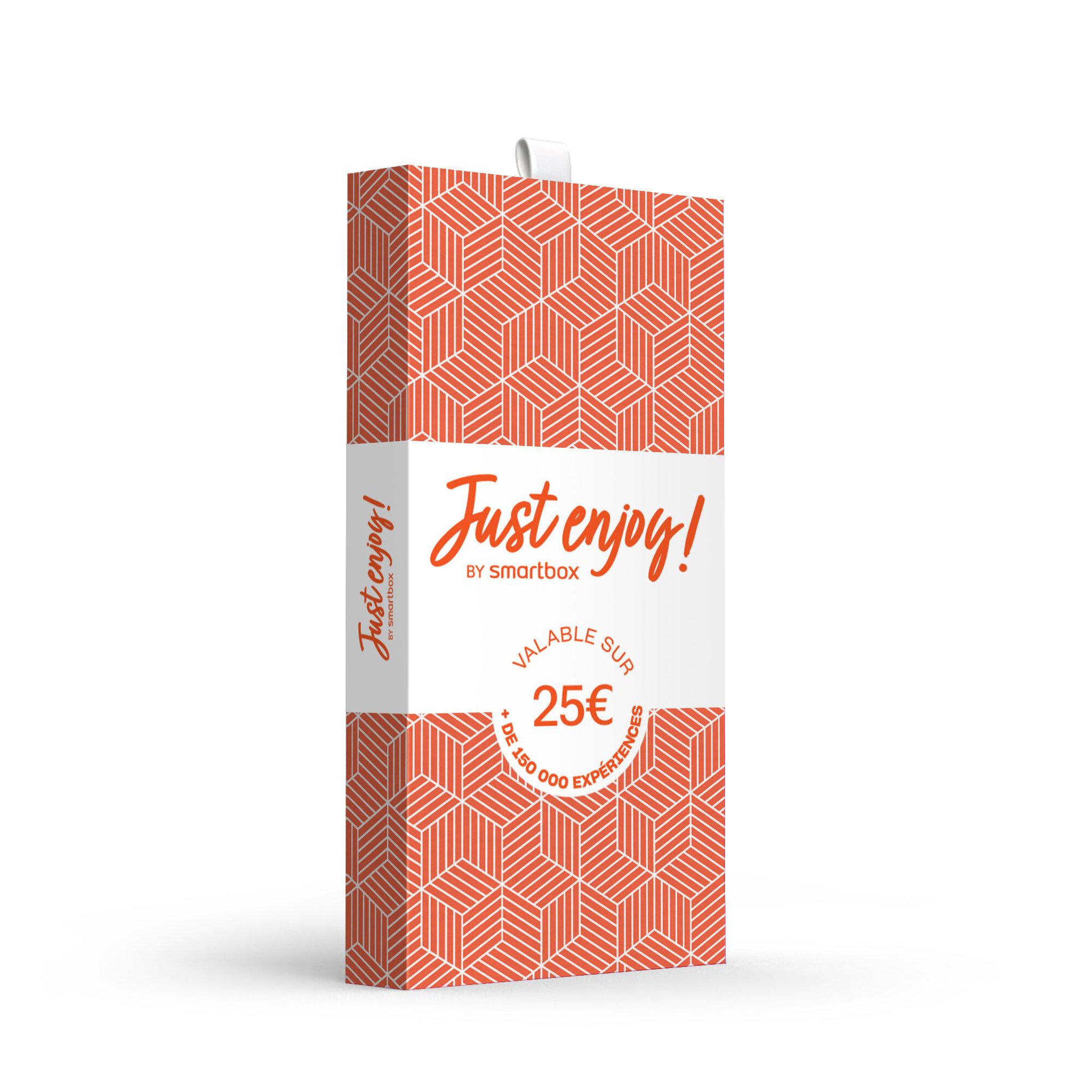 Smartbox Carte cadeau just enjoy ! Fun - 25 € - coffret cadeau multi-thèmes