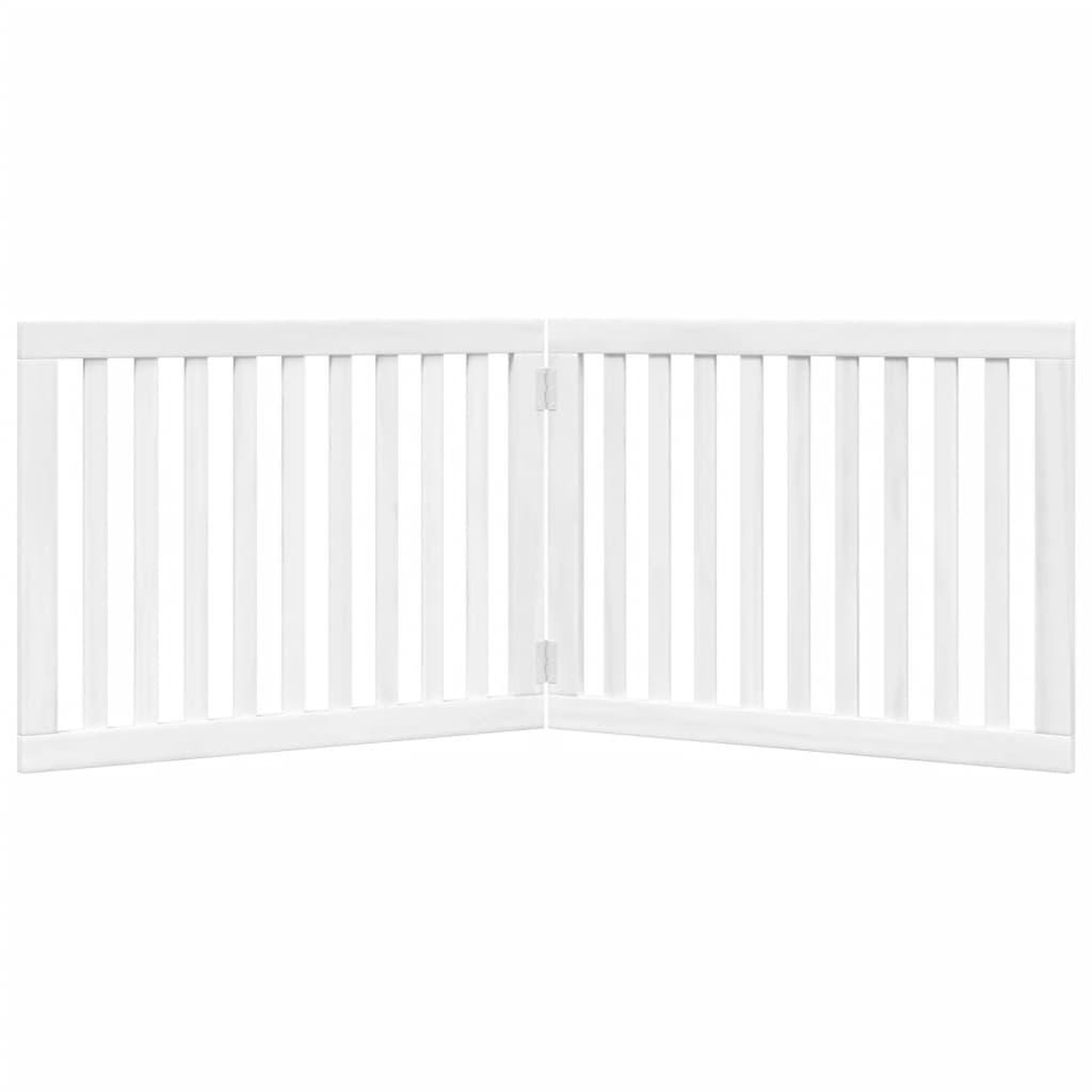 Voir la diapositive 4 : VIDAXL Barriere pour chien pliable 2 panneaux 160 cm bois de peuplier