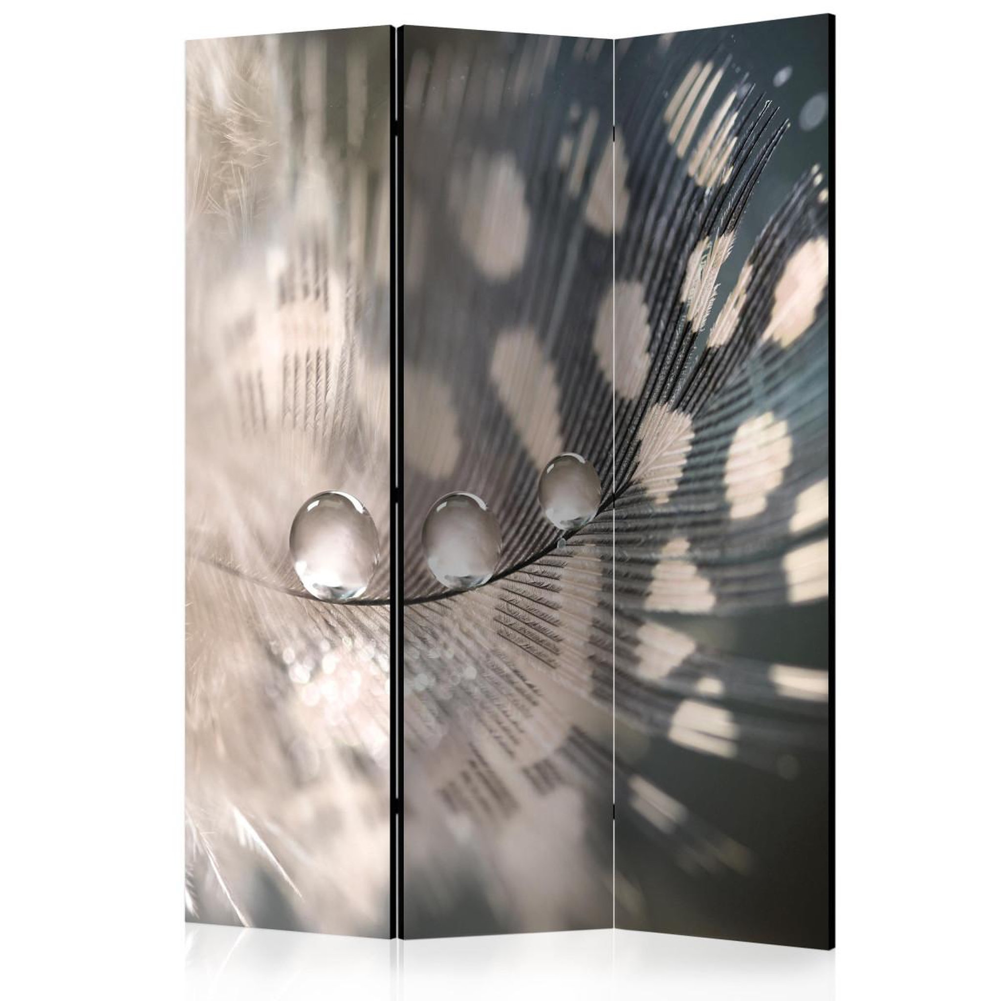 Paris Prix Paravent 3 volets  elegant feather  135x172cm