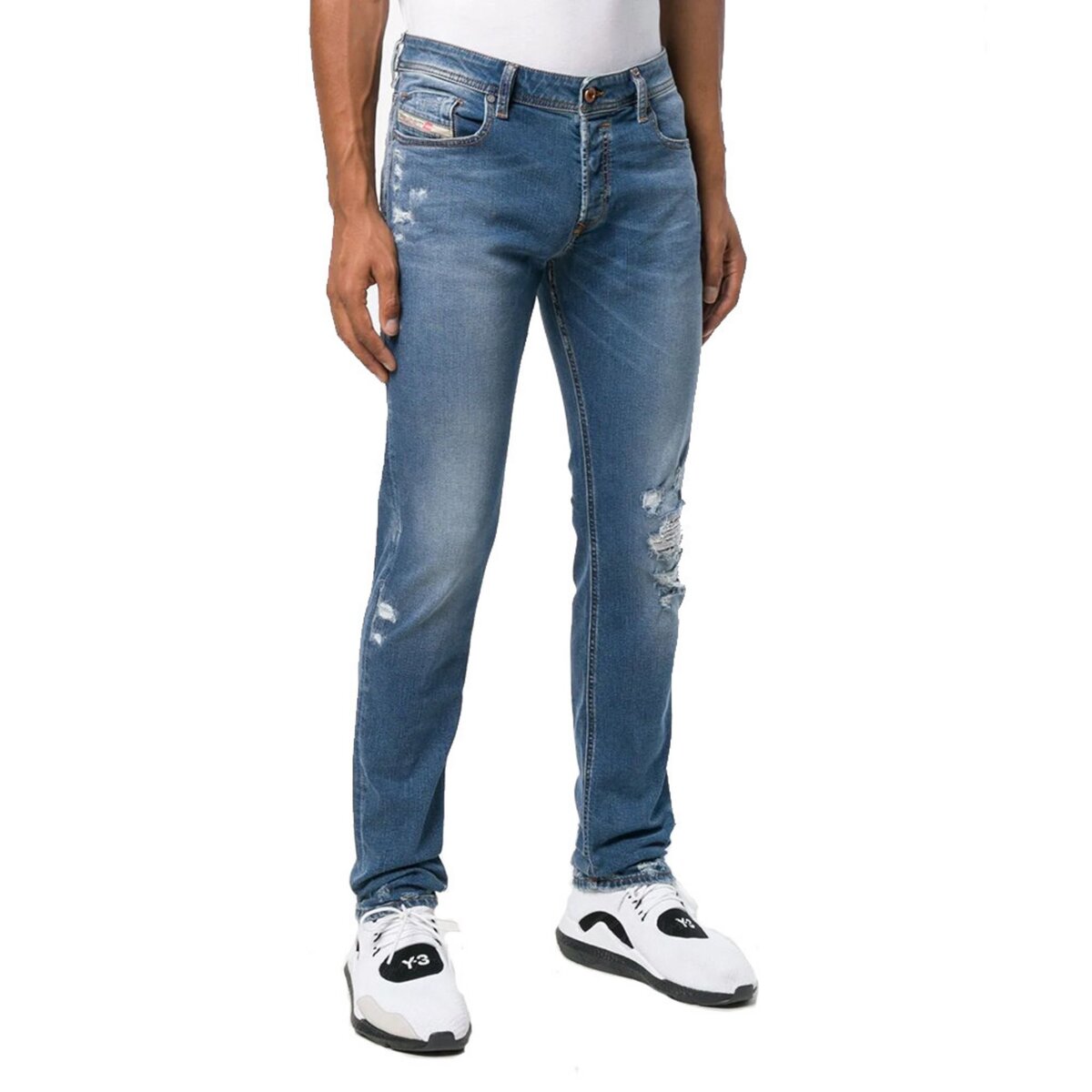 DIESEL Jeans bleu homme Diesel Sleenker L.32 pas cher Auchan.fr