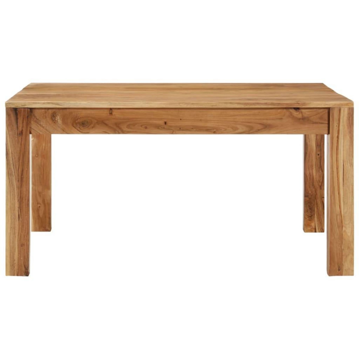 VIDAXL Table basse 80x80x40 cm Bois d'acacia massif