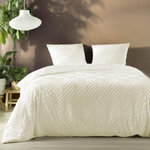 Paris Prix Parure de Lit 3 Pièces  Heltie  240x220cm Ivoire