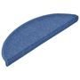 Voir la diapositive 2 : VIDAXL Tapis d'escalier 20 pcs bleu 56x17x3 cm