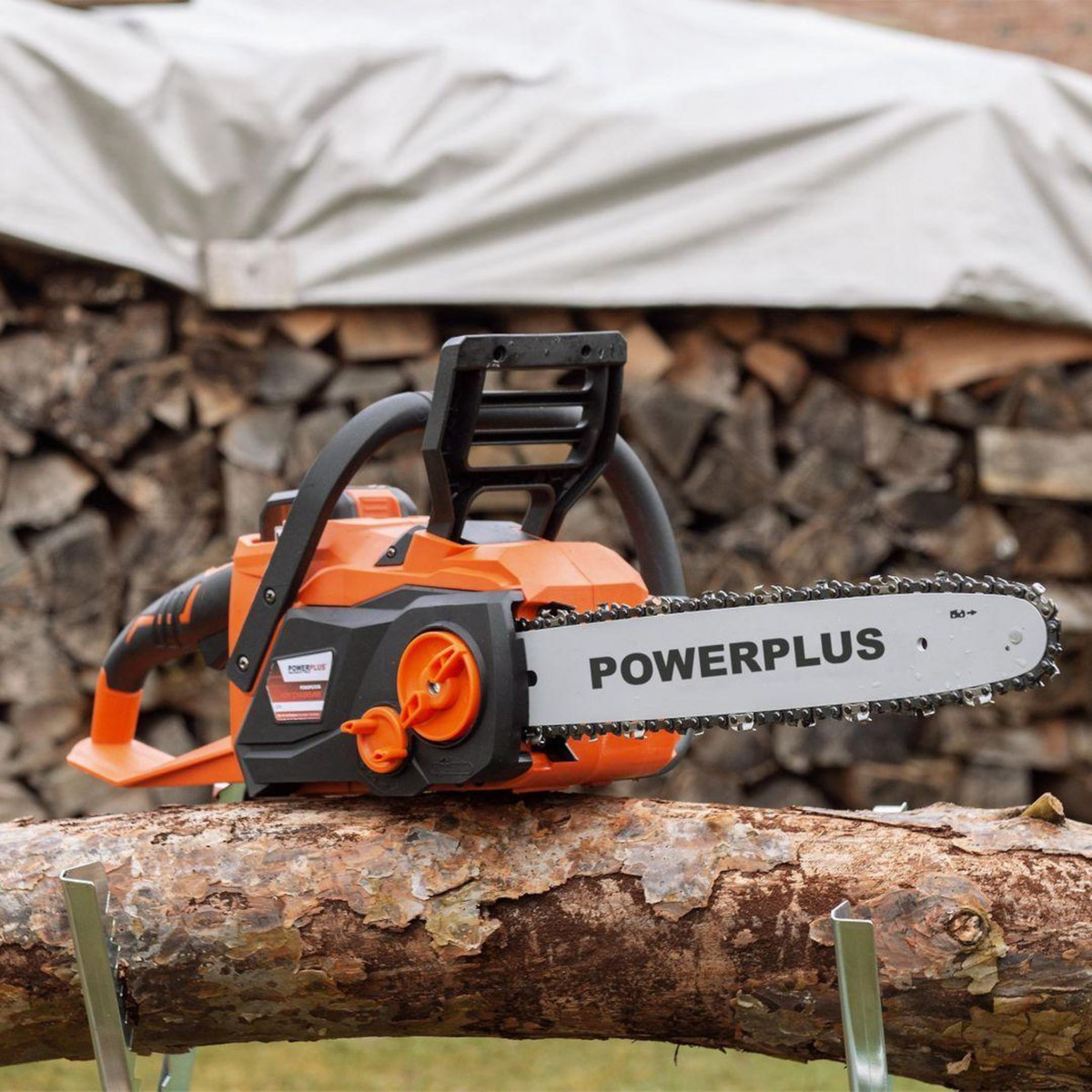 DUAL POWER Tronçonneuse à batterie Dual power 40v