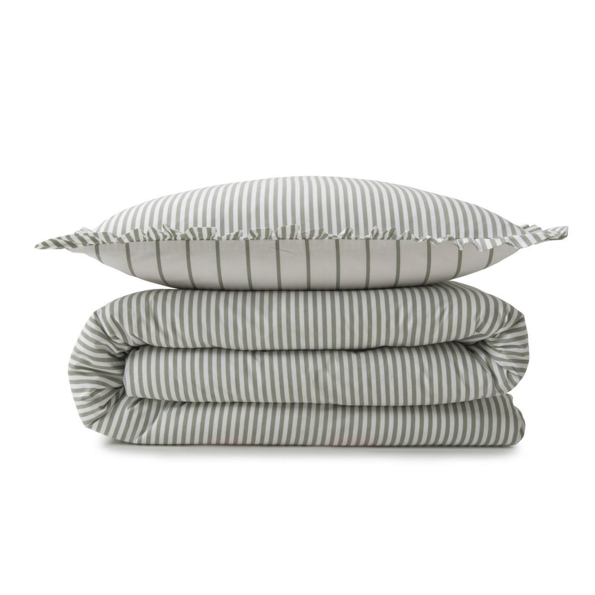 Voir la diapositive 4 : FUTURE HOME Parure de lit 2 personnes en coton 57 fils imprimé blanc