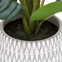  Plante Artificielle en Pot  Maranta  45cm Vert
