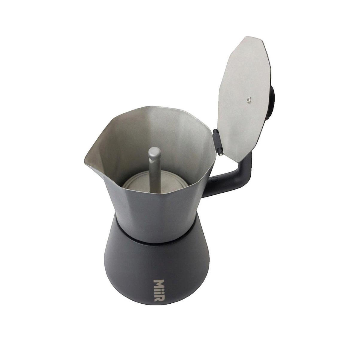 MIIEGO Cafetière MiiR Kawiarka New Standard en acier inoxydable noir 300 ml