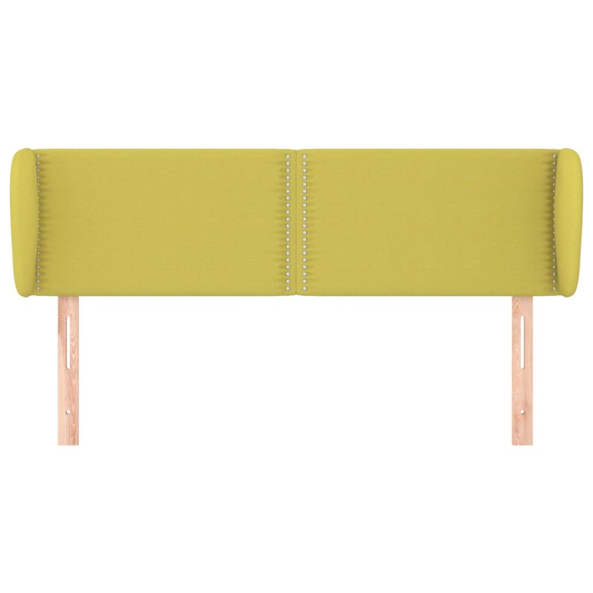 Voir la diapositive 3 : VIDAXL Tete de lit avec oreilles Vert 147x23x78/88 cm Tissu