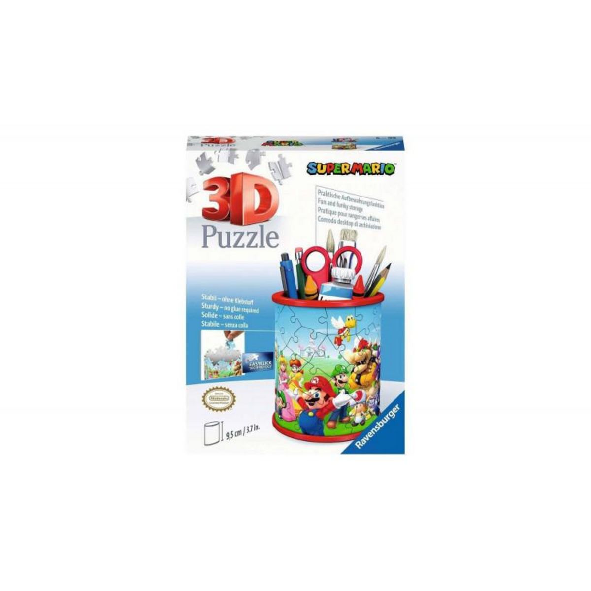 RAVENSBURGER Puzzle 3D Ravensburger Pot à crayons Super Mario
