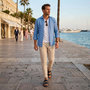 Voir la diapositive 5 : OZABI OZABI Sandales homme confort double scratch semelle memoire de forme