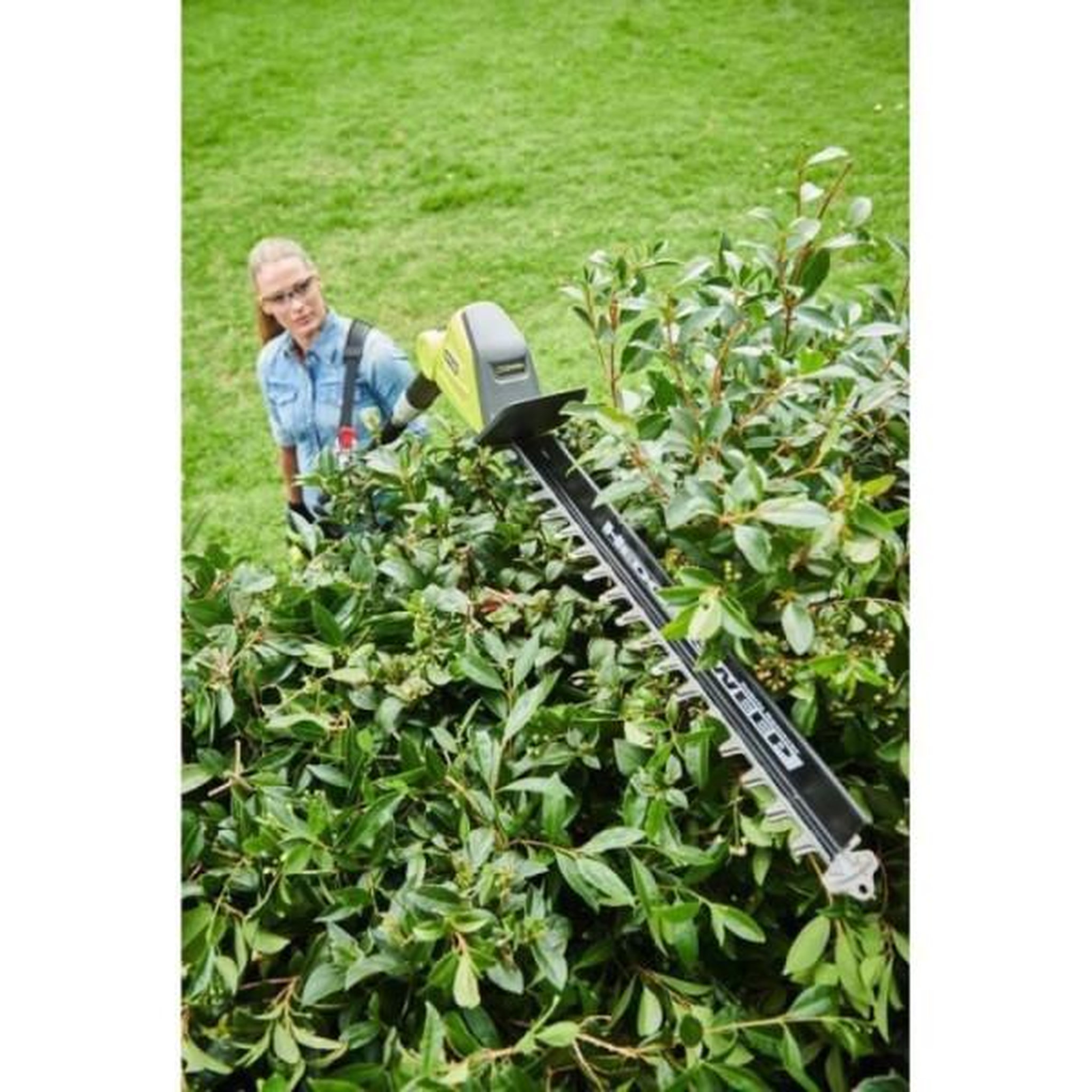 Voir la diapositive 3 : Ryobi RYOBI - Taille-haies sur perche 36V MAXPOWER - lames 50cm - tube d'extension 40 cm fourni - sans batterie ni chargeur - RY36PHT5