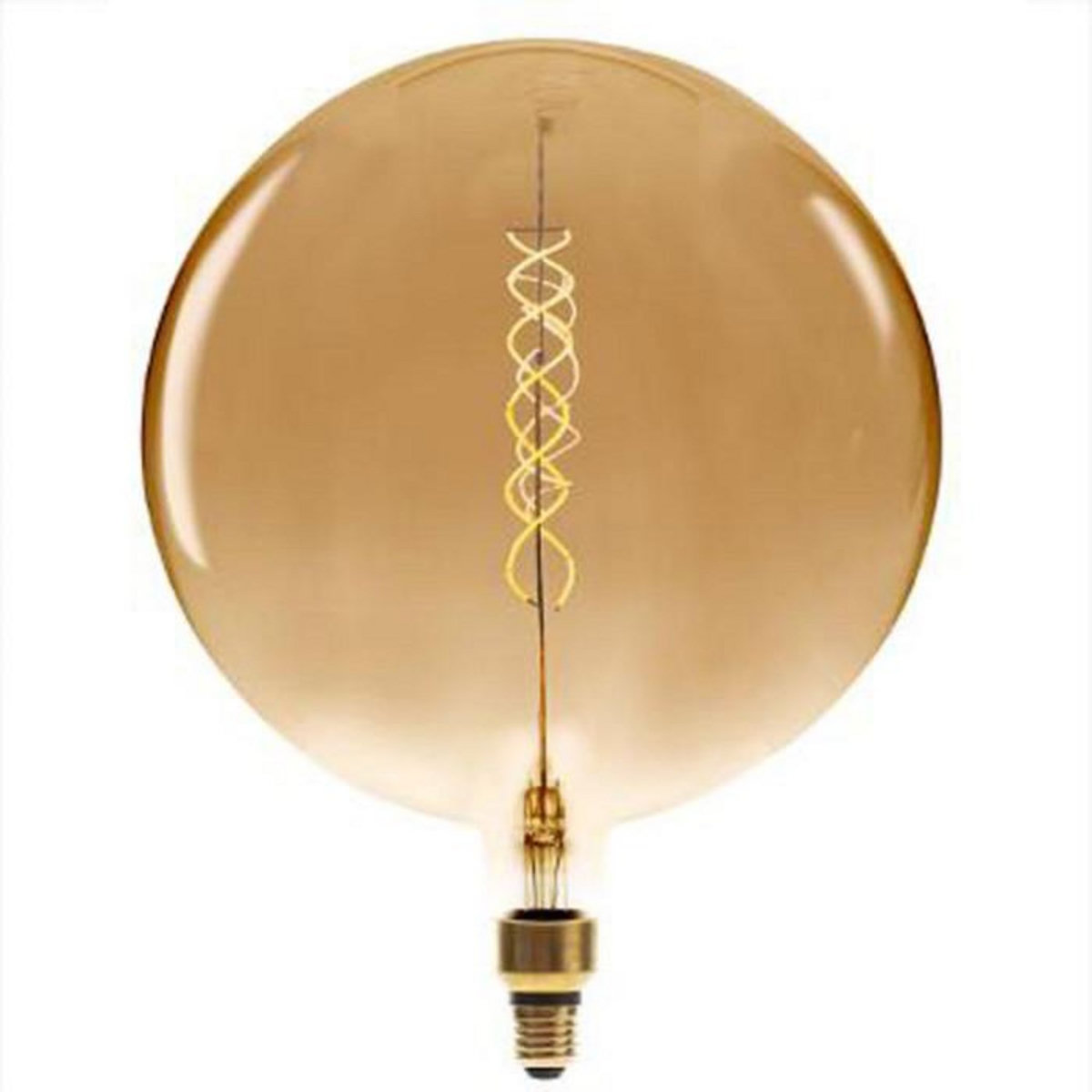 ATMOSPHERA Ampoule Led Torsadée  Tondo  40cm Ambre