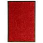 Voir la diapositive 1 : VIDAXL Paillasson lavable Rouge 40x60 cm
