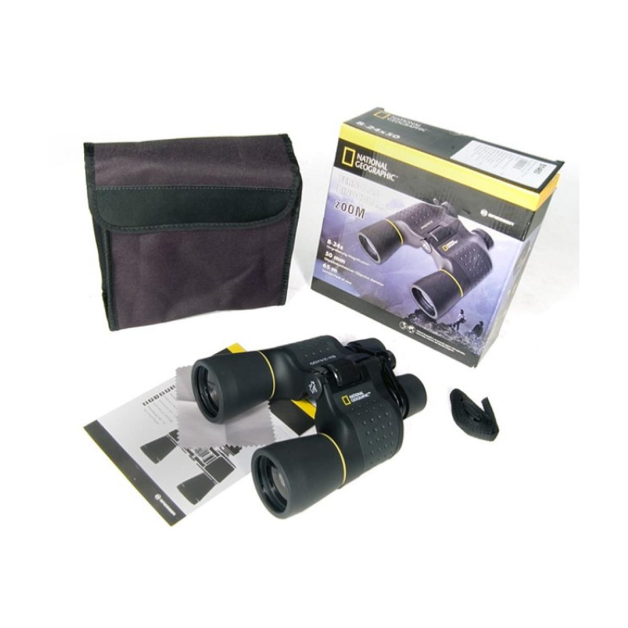Voir la diapositive 2 : Bresser Jumelles  National Geographic 8-24x50
