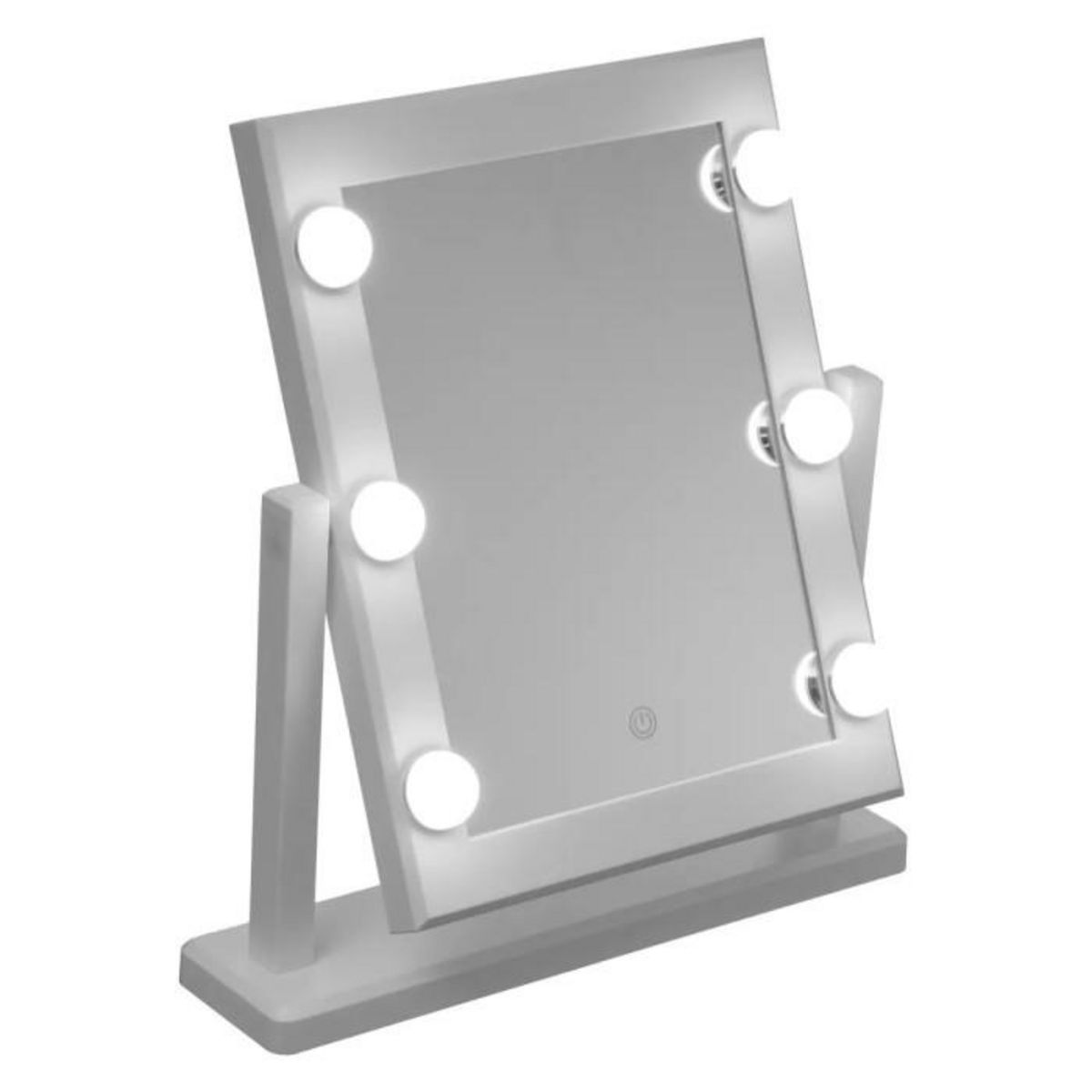 FIVE Miroir LED à Poser  Hollywood  40cm Blanc
