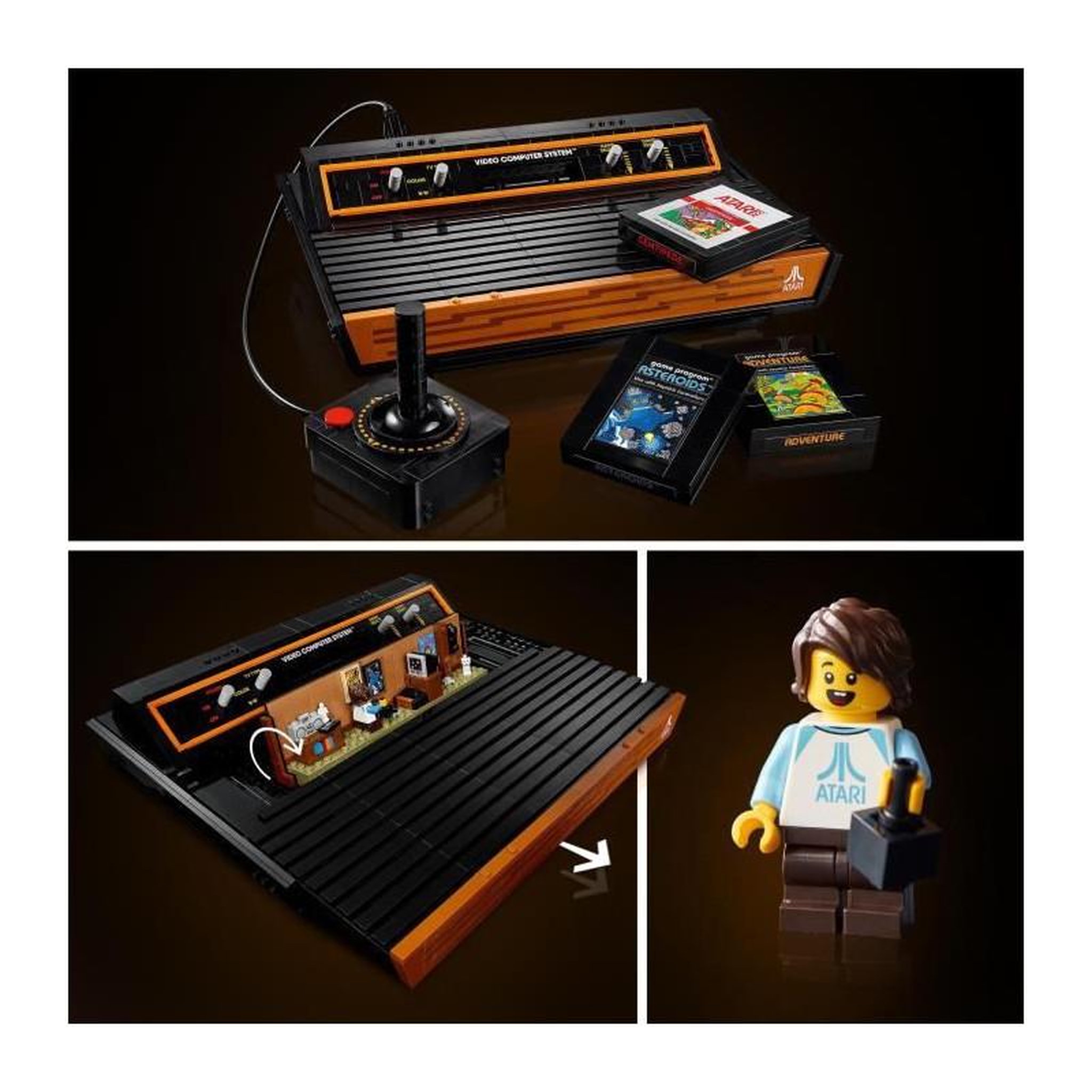 Voir la diapositive 4 : LEGO LEGO Icons 10306 Atari 2600, Maquette a Construire, Console de Jouets Vidéo, pour Adultes