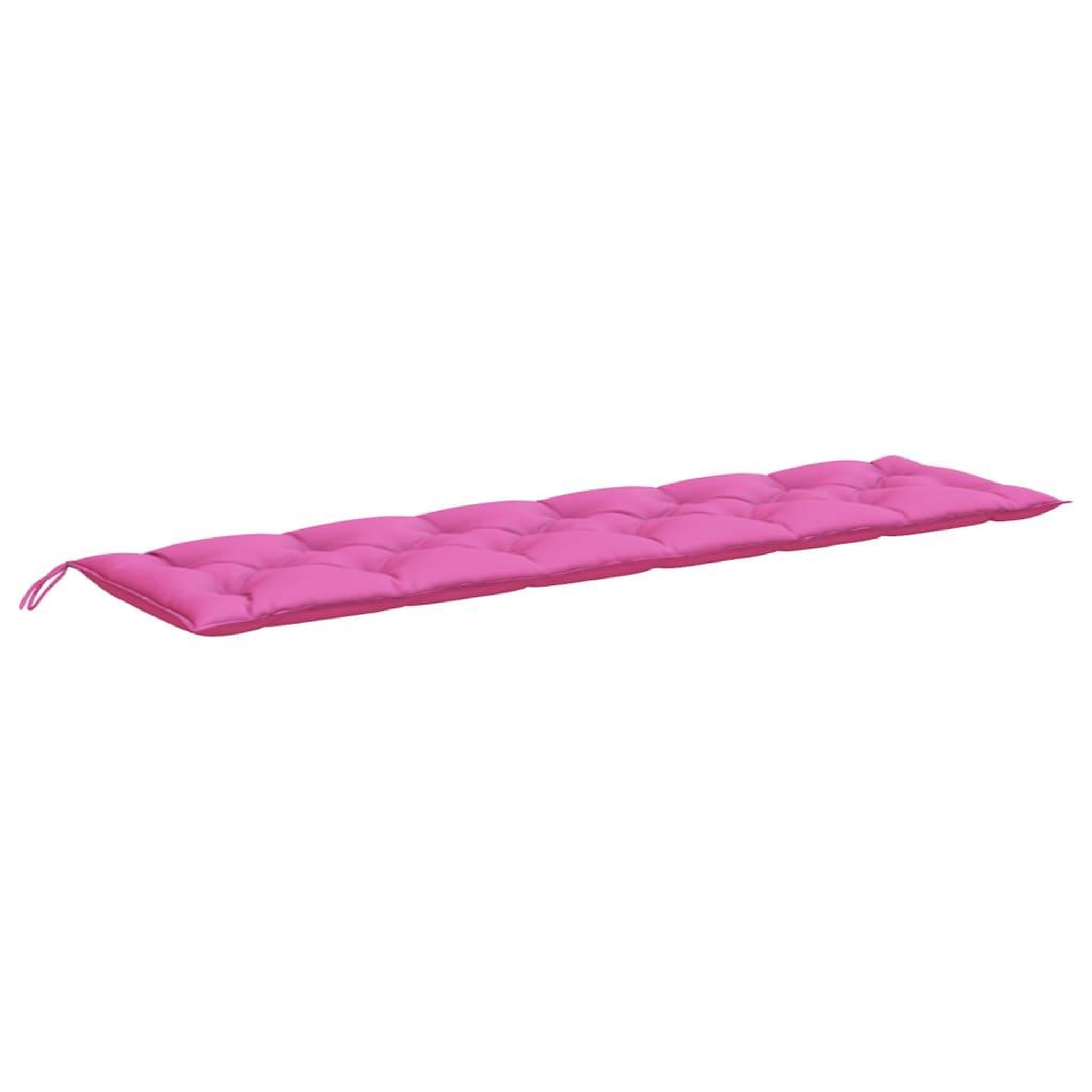 Voir la diapositive 2 : VIDAXL Coussin de banc de jardin rose 200x50x7 cm tissu