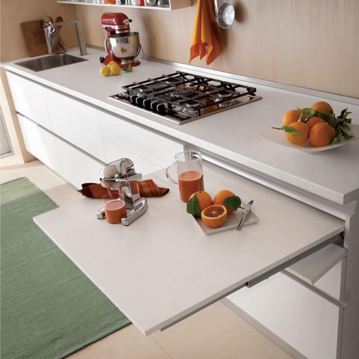 EMUCA SRL Luminaire LED Kaus Black rechargeable par usb - capteur tactile- Peint en noir- Plastique et Aluminium