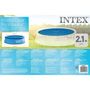 Voir la diapositive 4 : INTEX Intex Couverture solaire de piscine ronde 244 cm