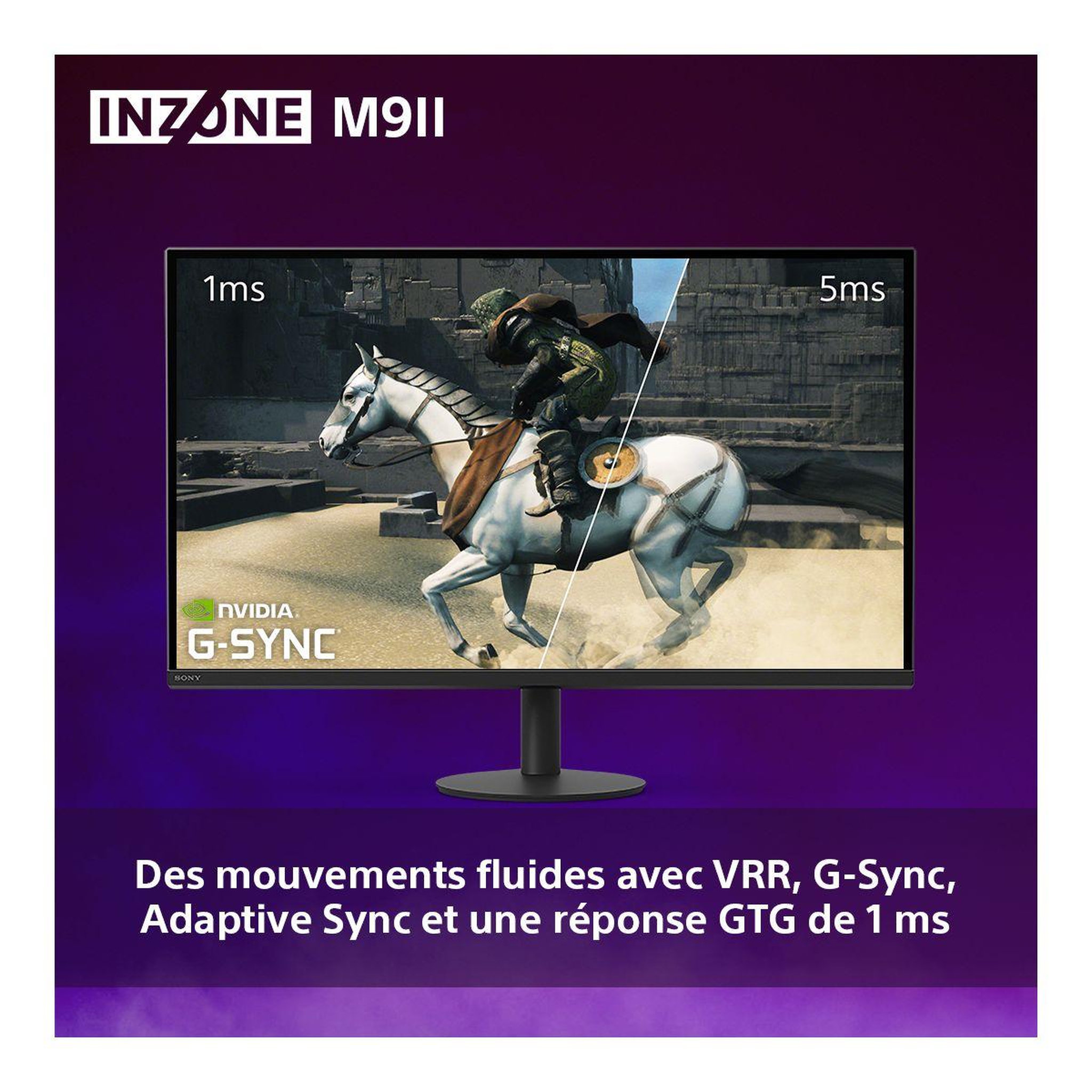 Voir la diapositive 5 : SONY Ecran PC 4K INZONE M9II 27'' 4K UHD