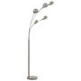Voir la diapositive 4 : VIDAXL Lampadaire 200 cm 5 x E14 Argente