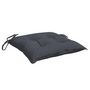 Voir la diapositive 5 : VIDAXL Coussins de chaise lot de 4 anthracite 50x50x7 cm tissu oxford