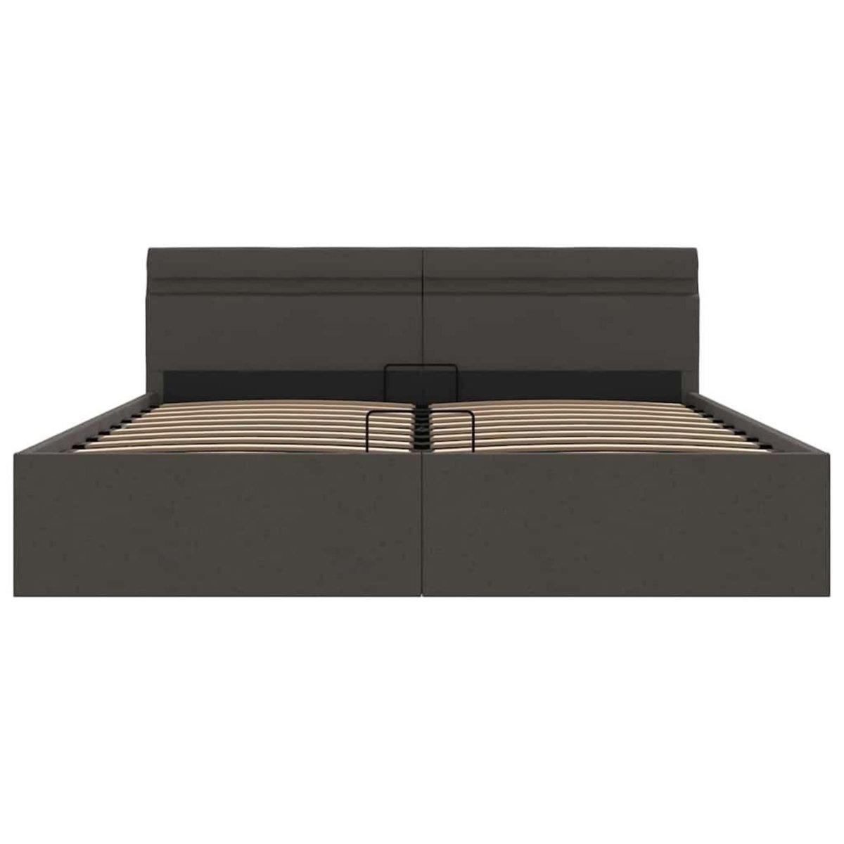 VIDAXL Cadre de lit a rangement hydraulique sans matelas 180x200 cm