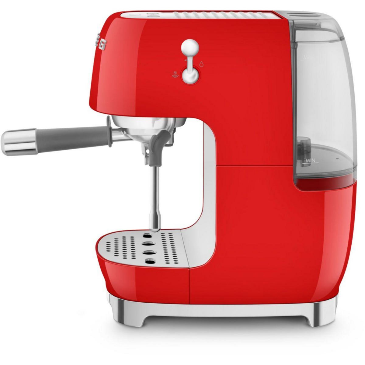 SMEG Machine à expresso ECF03RDEU + Cold Brew