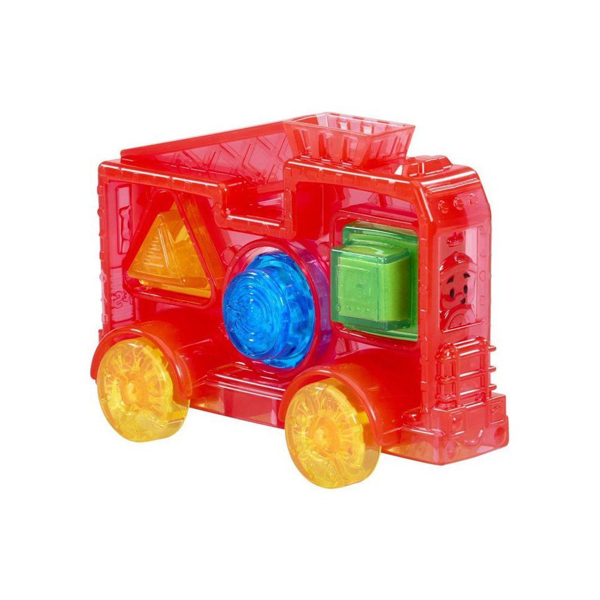Voir la diapositive 4 : GOLIATH Blocs sensoriels Lil' Jellies camion de pompiers souple pour bébé dès 6 mois, jouet flexible et facile à saisir