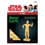 Graine créative Maquette 3D en métal Star Wars - C-3PO d'or