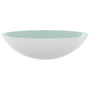 Voir la diapositive 3 : VIDAXL Lavabo Verre 50x37x14 cm Blanc