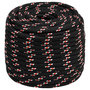 Voir la diapositive 2 : VIDAXL Corde de bateau Noir 18 mm 25 m Polypropylene