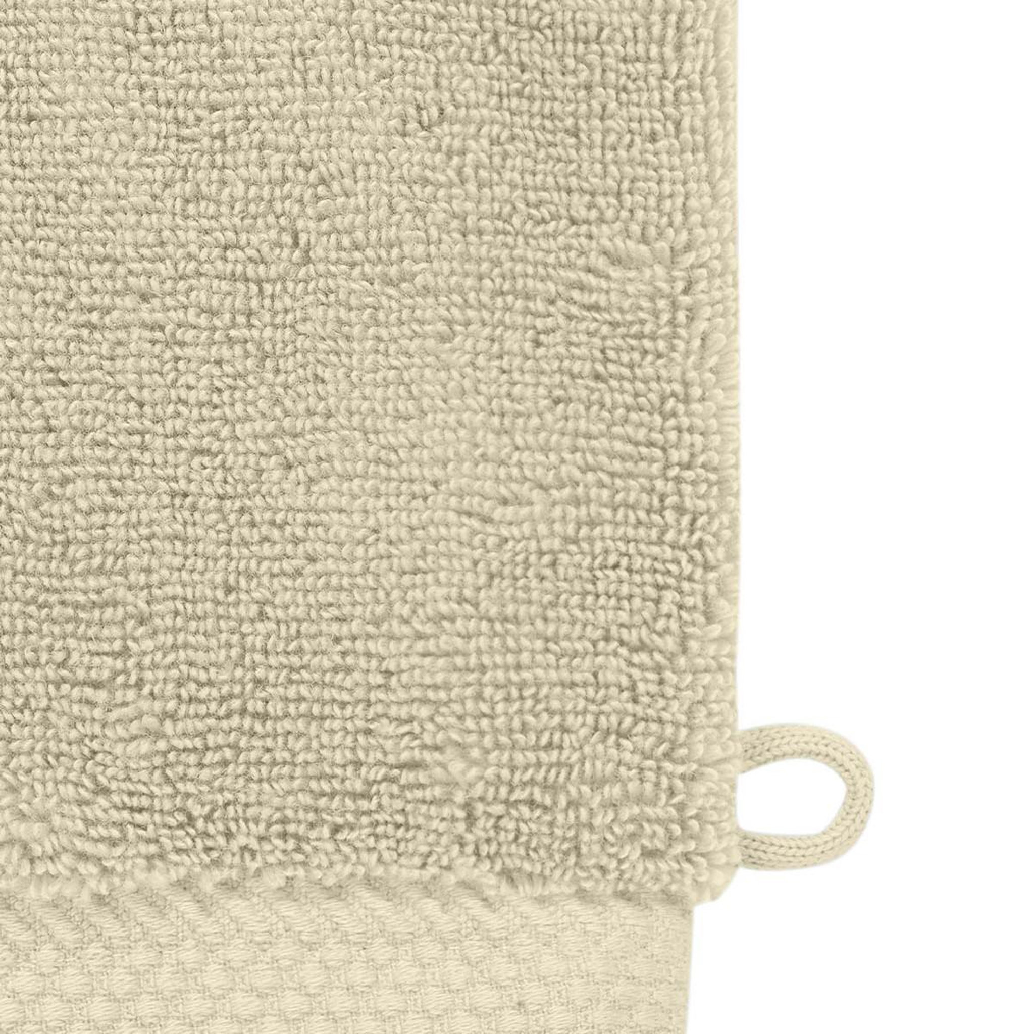 Voir la diapositive 3 : Sensei Maison 3 gants de toilette Zéro Twist 560 g/m² SENSOFT - 16x22 cm