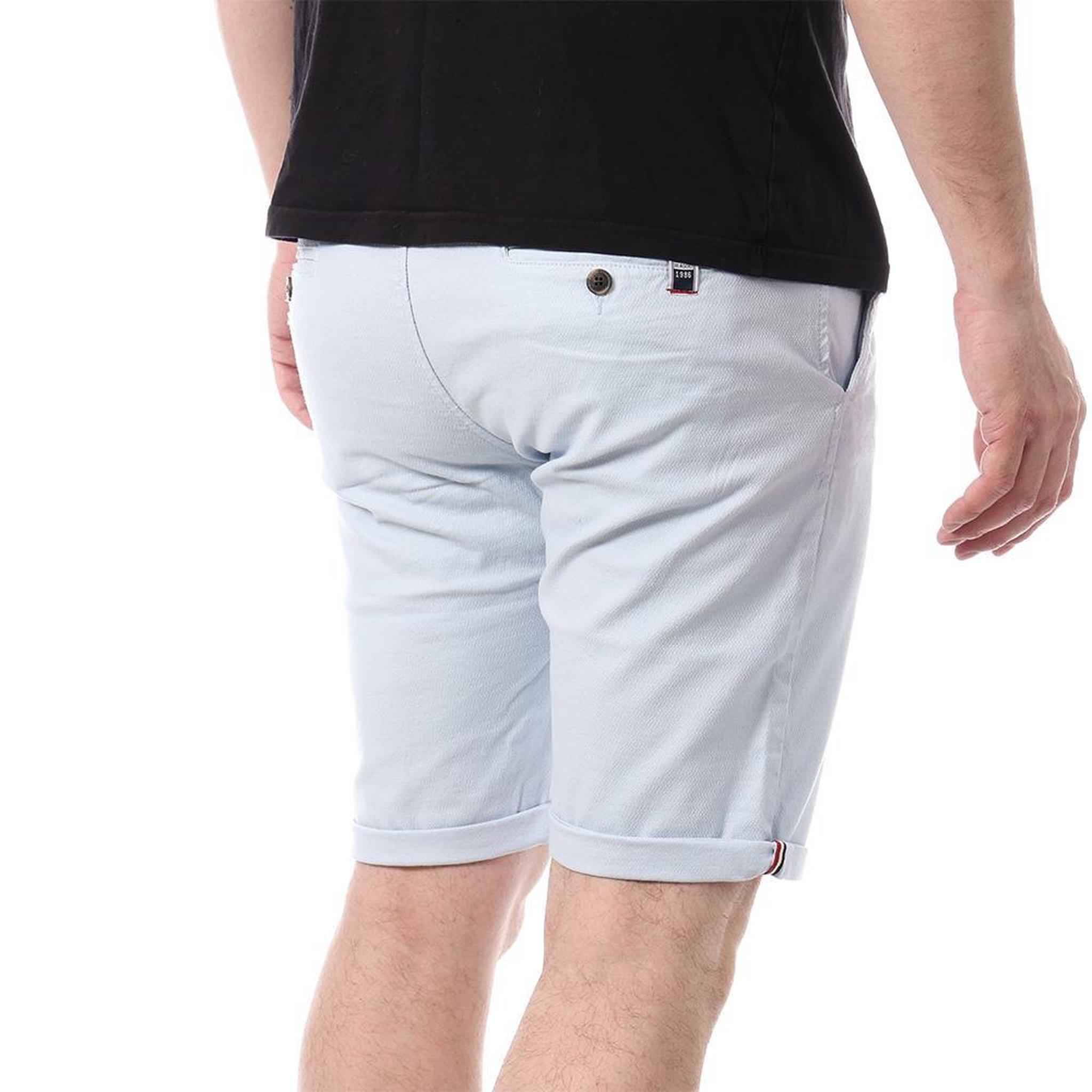 Voir la diapositive 5 : LA MAISON BLAGGIO Short bleu homme la maison blaggio new