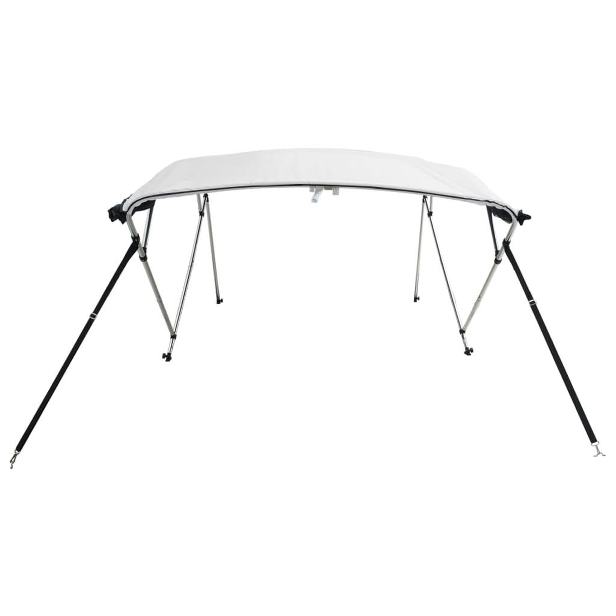 Voir la diapositive 5 : VIDAXL Toit bimini a 4 arceaux parois en maille 243x(200-213)x137 cm