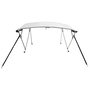 Voir la diapositive 5 : VIDAXL Toit bimini a 4 arceaux parois en maille 243x(200-213)x137 cm