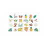 Voir la diapositive 2 : Juratoys-Janod Magnets en Bois Tropicaux 24 Pièces - Coffret Janod pour Enfants