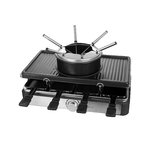 EMERIO Gril à raclette Emerio RG-124930 multi-fonction noir