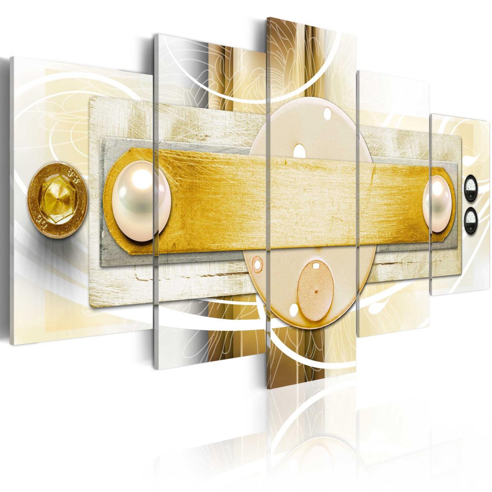 Voir la diapositive 1 : Paris Prix Tableau Imprimé  Gold Frigidity