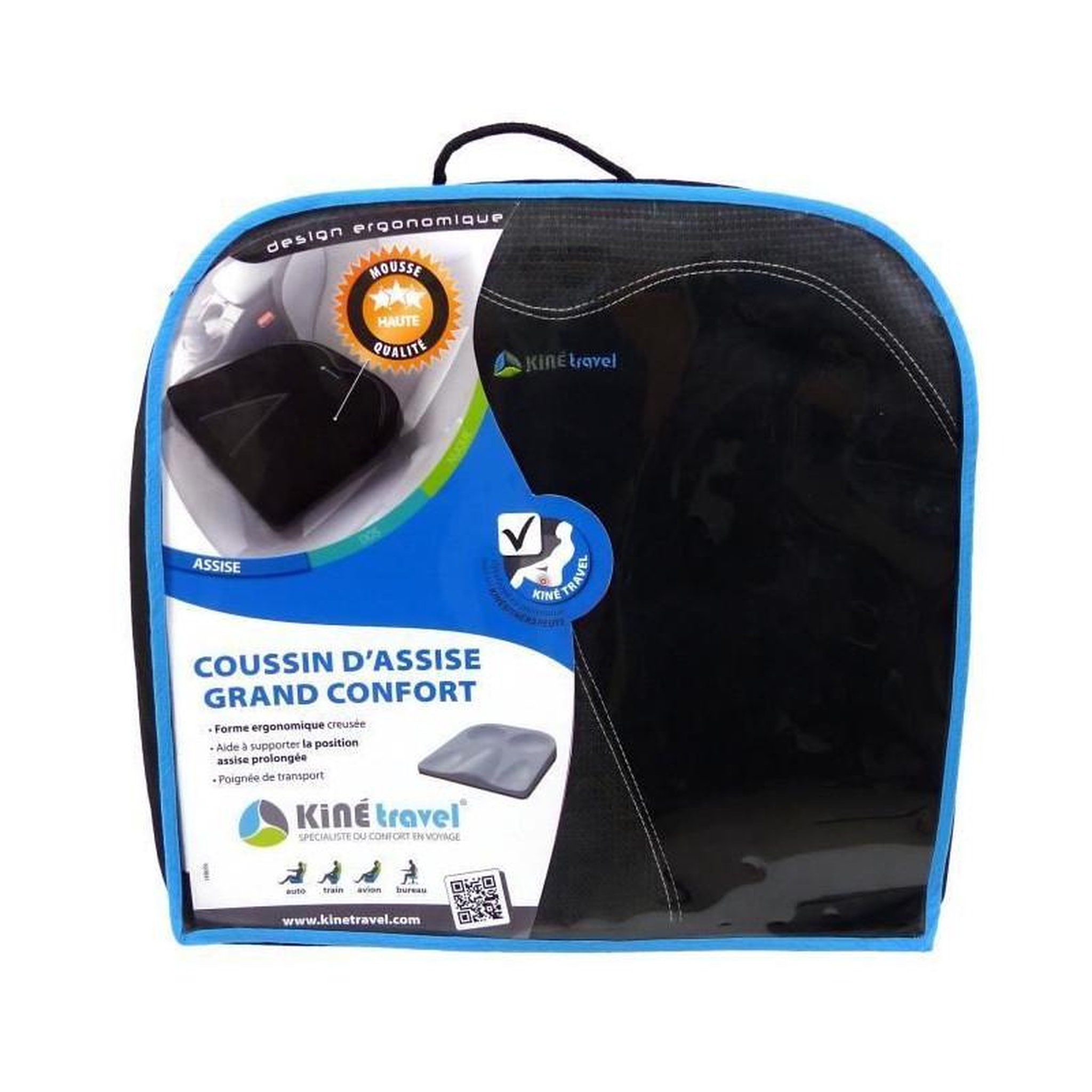 Voir la diapositive 3 : KINE TRAVEL KINE TRAVEL Coussin dassise confort