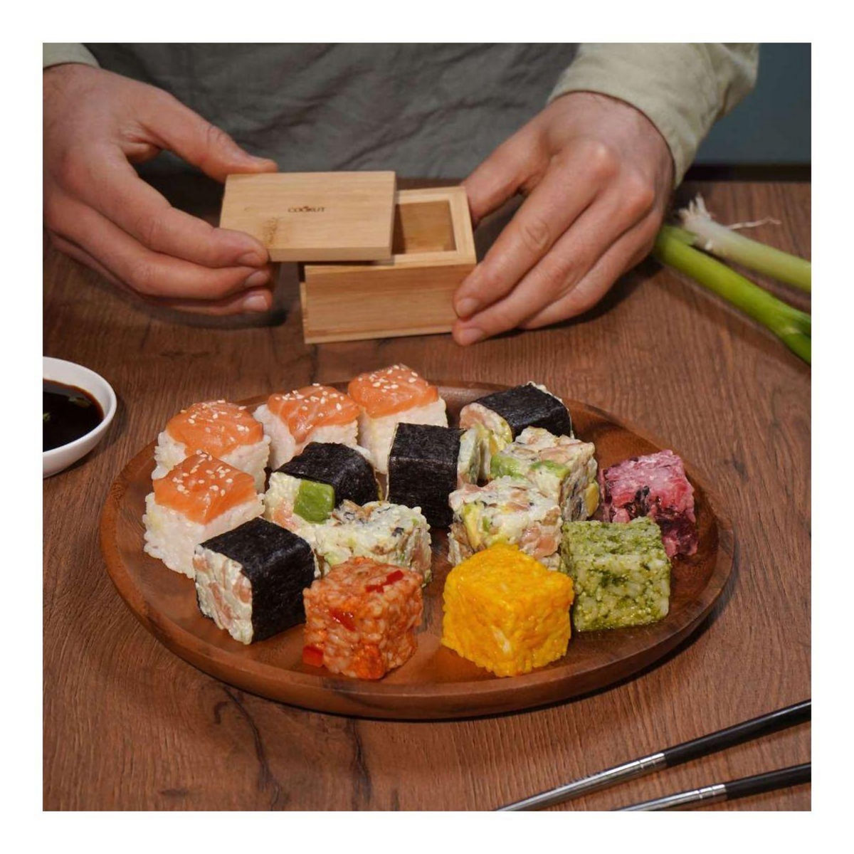 COOKUT Coffret sushis Sushi cube