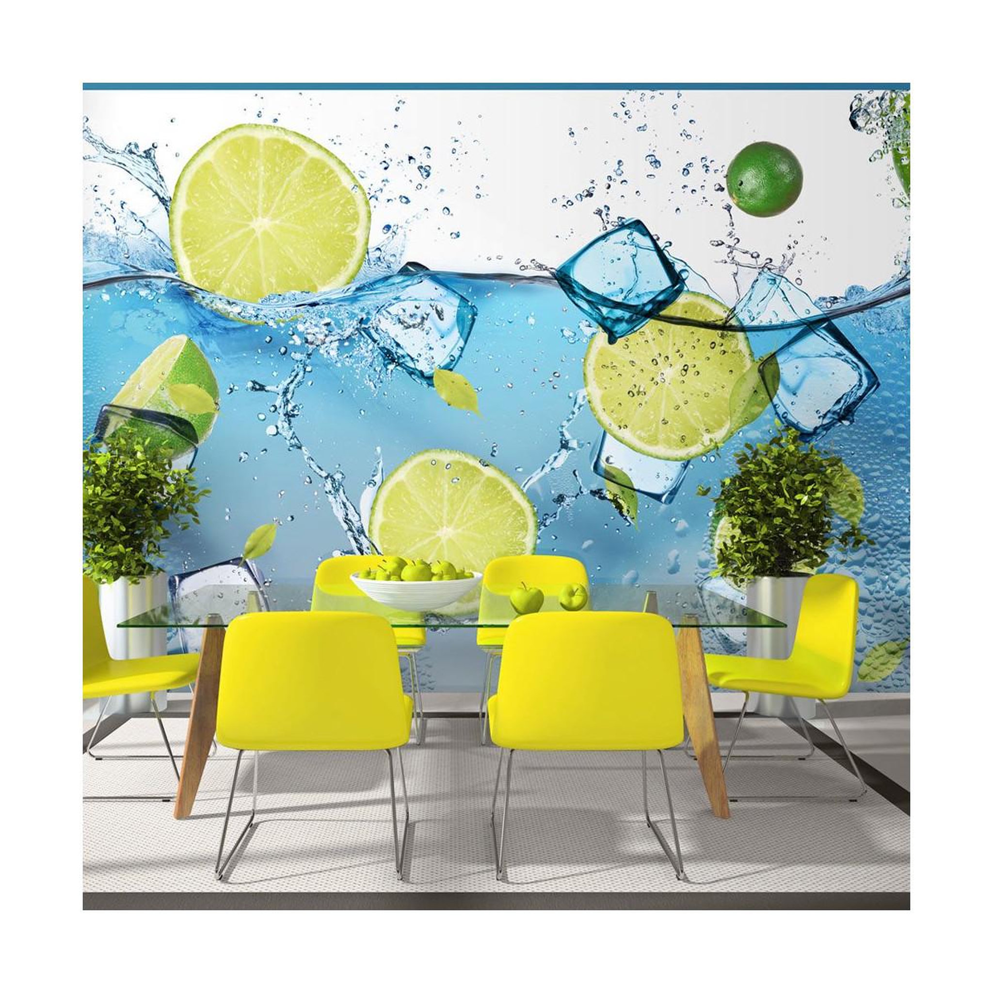 Paris Prix Papier peint  refreshing lemonade. Coloris disponibles : Multicolore