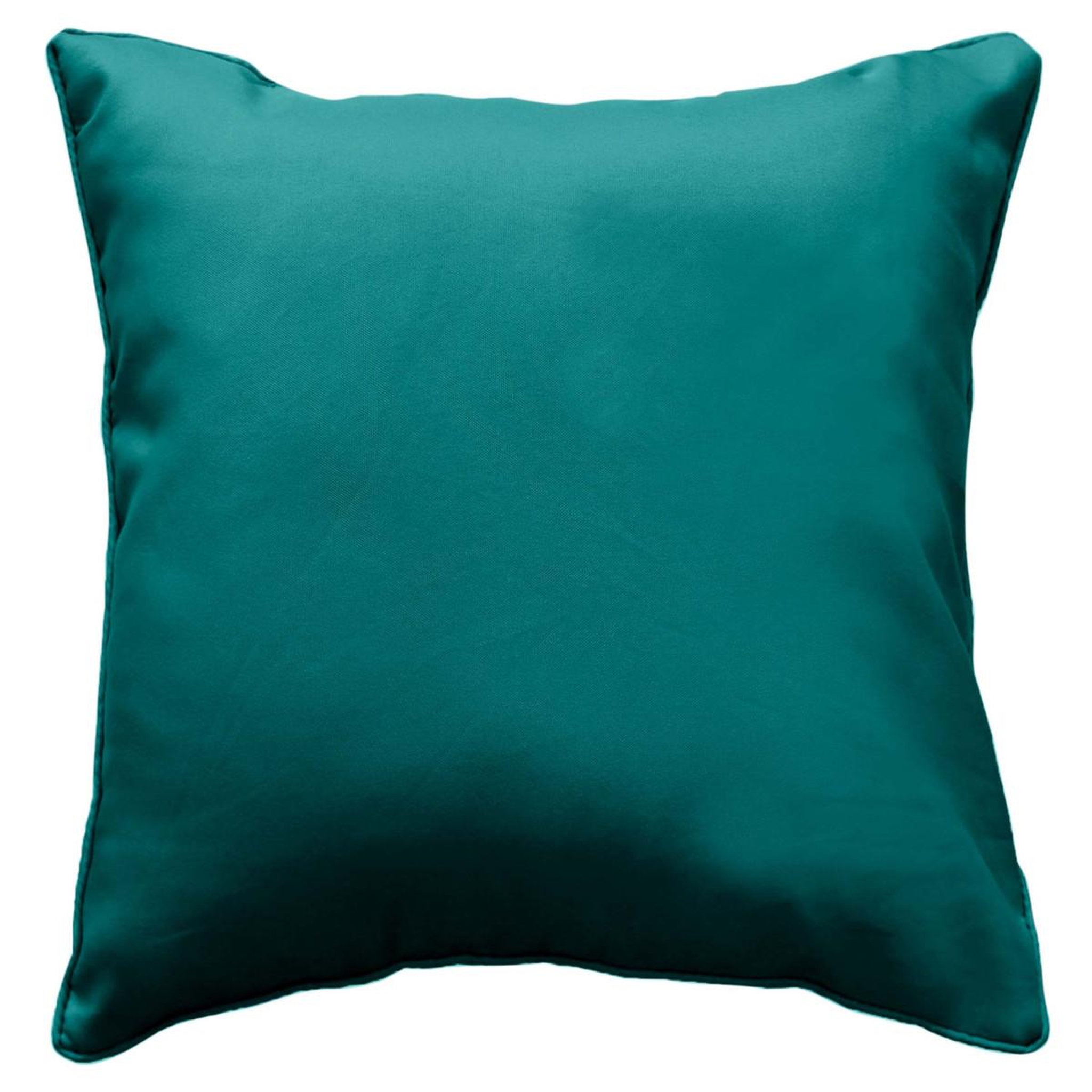 Douceur d'Intérieur Coussin déco  essentiel  60x60cm bleu paon