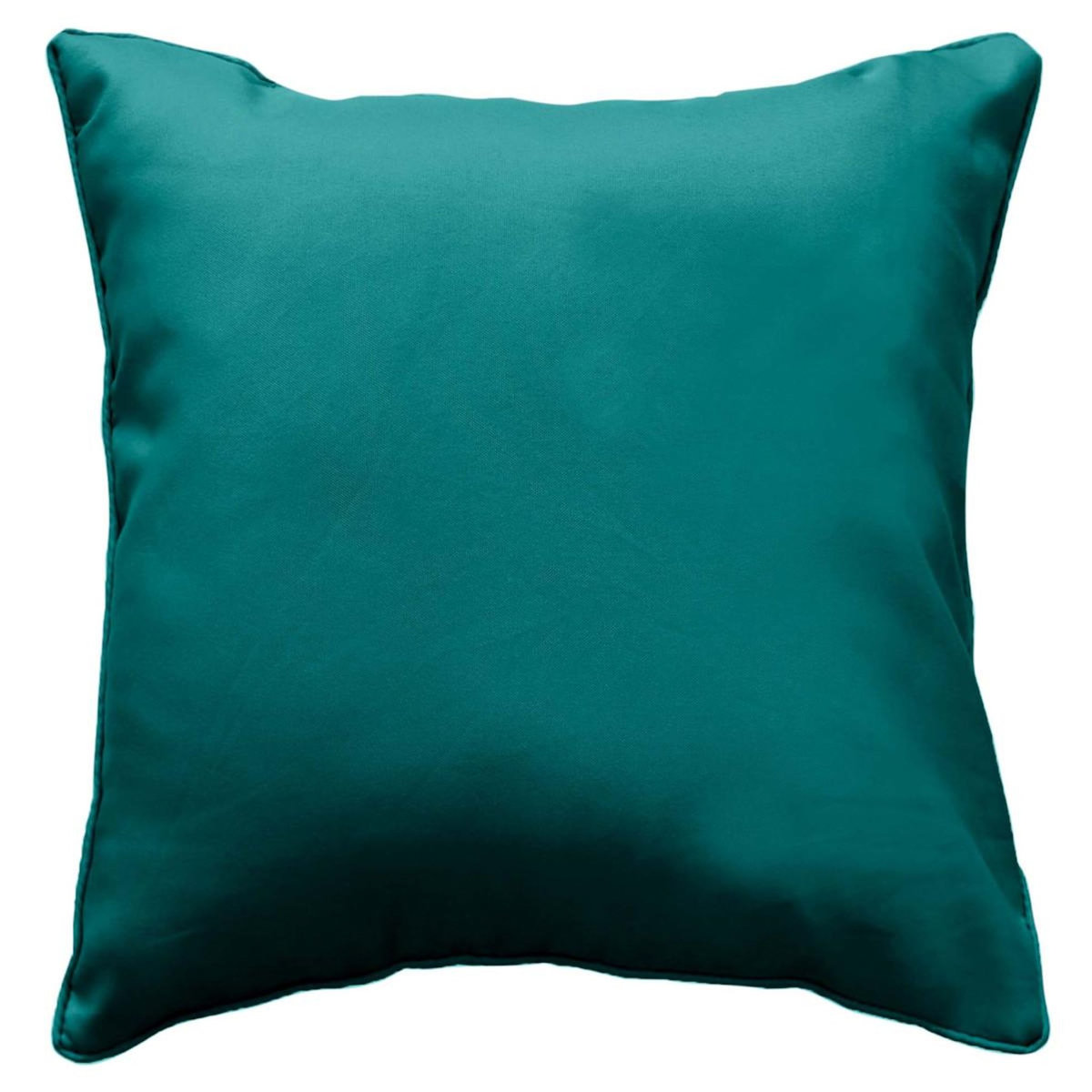 Paris Prix Coussin Déco  Essentiel  60x60cm Bleu Paon